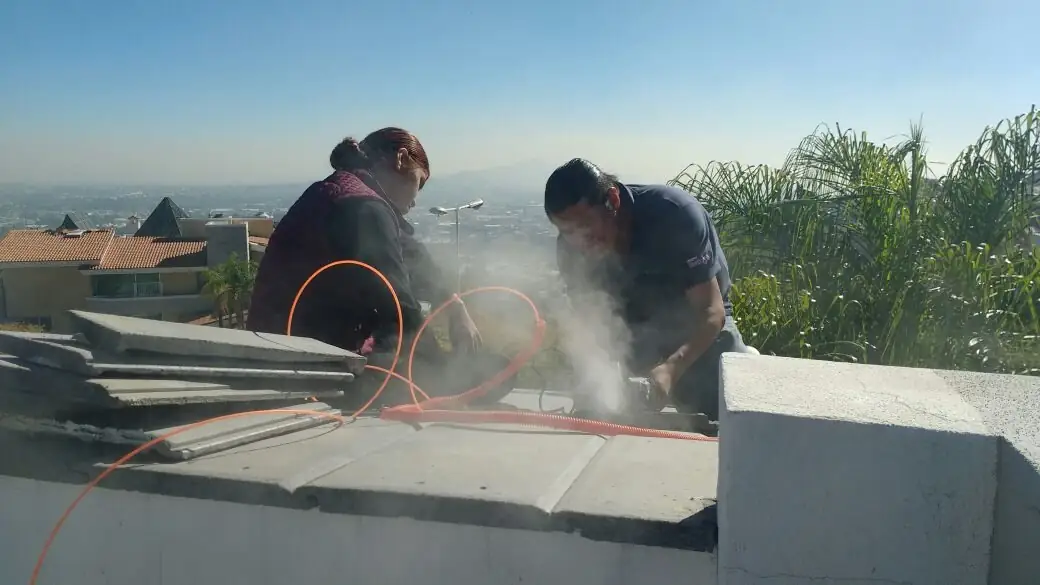 Instalación de cámaras de seguridad en una residencia en Puerto Vallarta